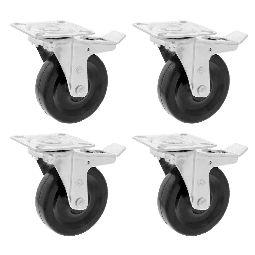 Zephyr - Presrv Casters, Set of 4 for PRB Outdoor - Silver