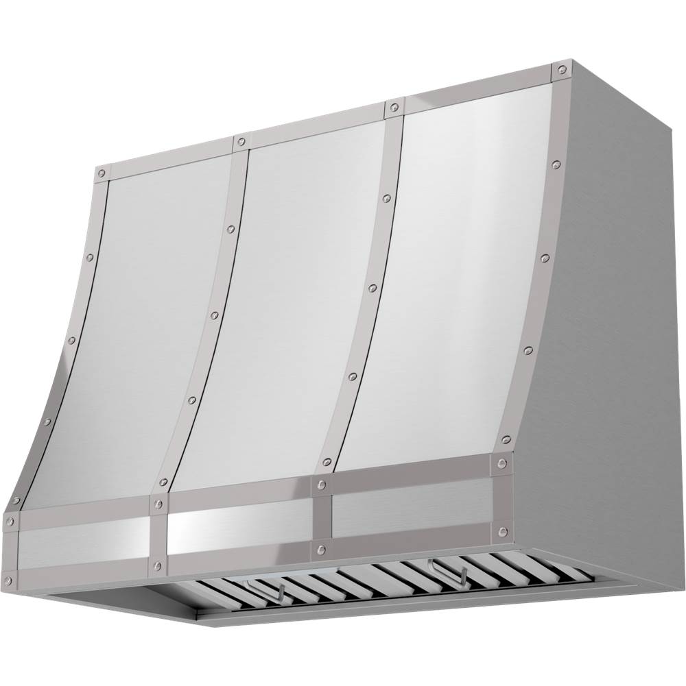 Forte Wall Custom Hood, 36in, SS, BODY ONLY
