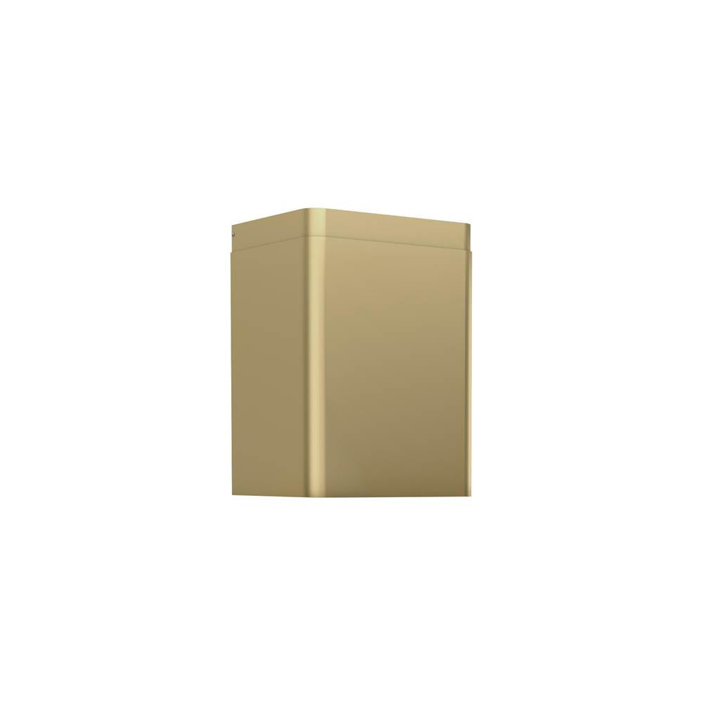 Zephyr - Duct Cover, DME, Satin Gold - Satin Gold