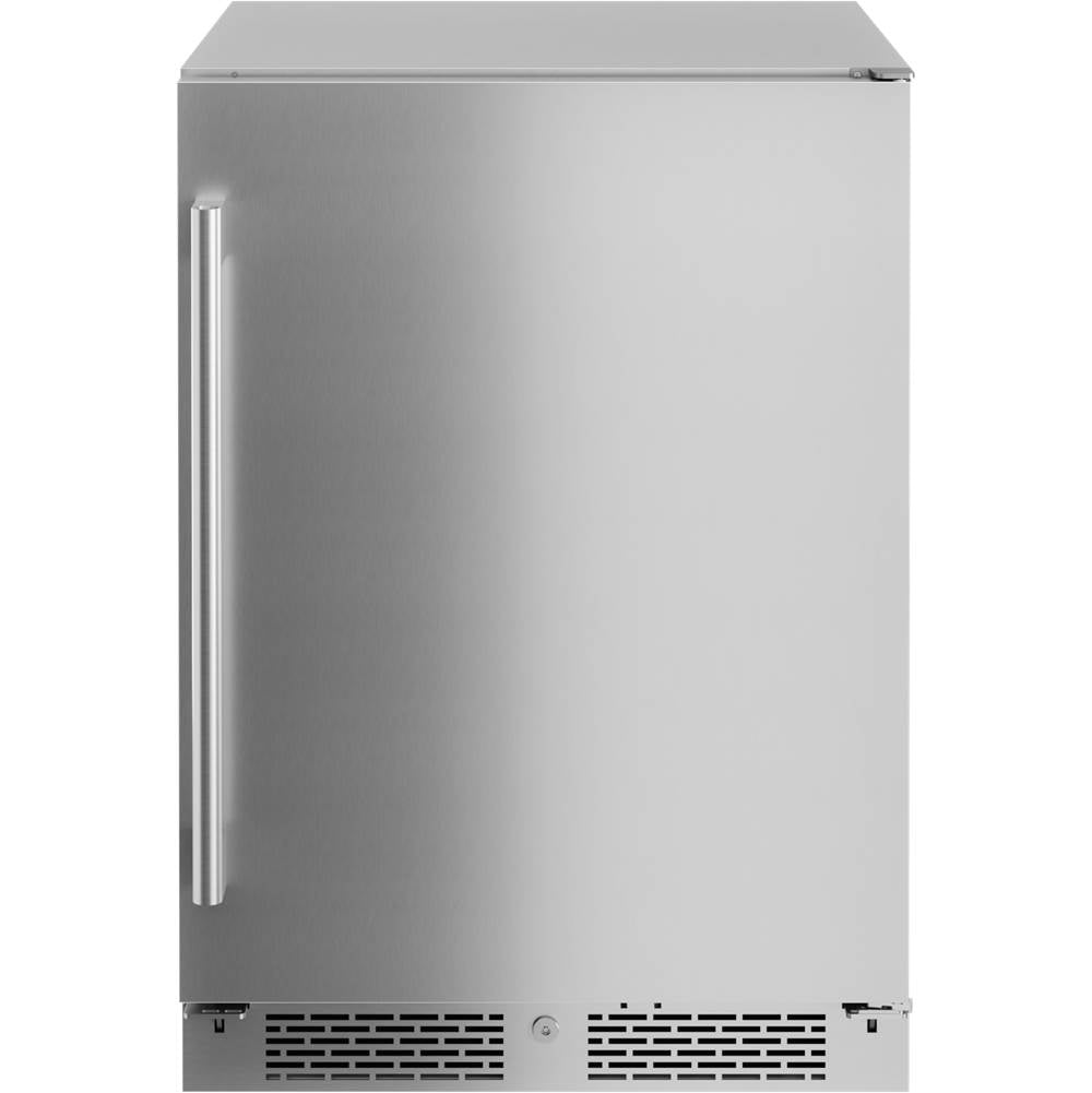 Zephyr - Presrv Bev Outdoor Cooler, 24in UC, SS, Lock, 1Z - Stainless Steel