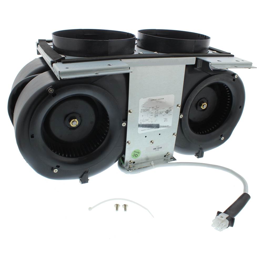 Zephyr - Blower, Dual Internal w/ 2 Blowers - Black