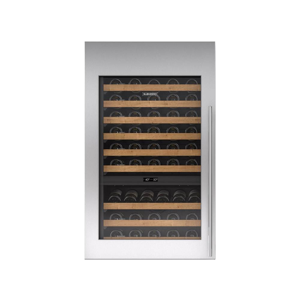 SubZero Panel,Door 30'' Wine Tall Tubular Handle Left Hinge