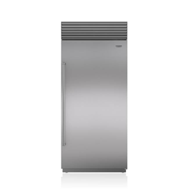 SubZero 36'' BUILT-IN, ALL REFRIGERATOR, SS, TUBULAR HANDLE, RIGHT HINGE