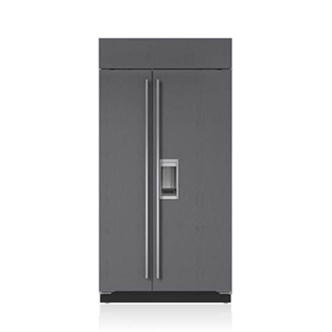 SubZero 42' Classic Side-by-Side Refrigerator/Freezer with Dispenser - Panel Ready