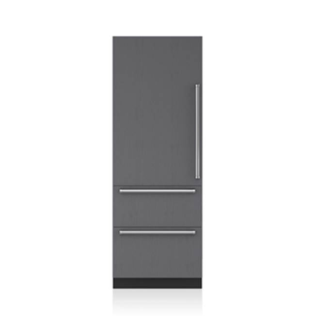 SubZero 30' INTEGRATED, TALL, ALL REFRIGERATOR, INTERNAL WATER DISPENSER, RIGHT HINGE