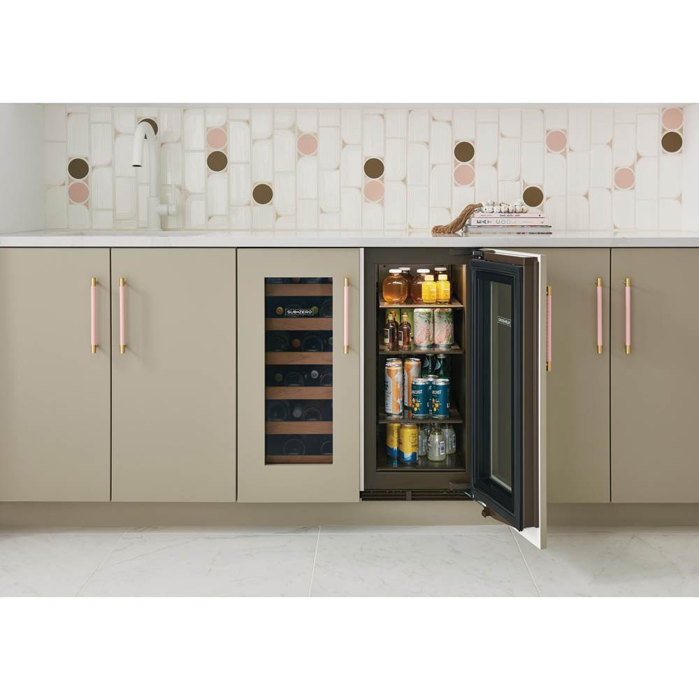 15'' Designer Undercounter Beverage Center With Solid Door - Panel Ready - Ri