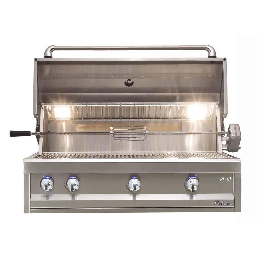 Artisan Grills 42'' 3 Burner With Rotisserie and Light