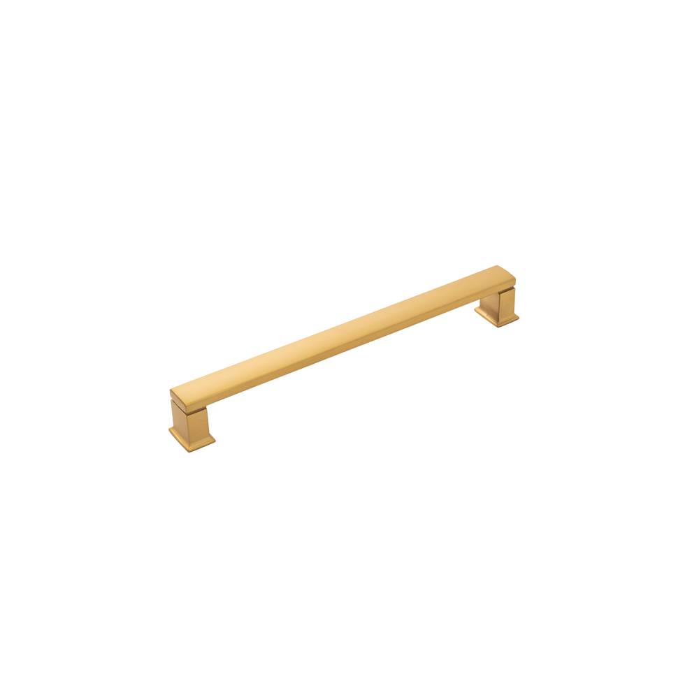 Belwith Keeler Cambridge Collection Appliance Pull 12 Inch Center to Center Brushed Golden Brass Finish