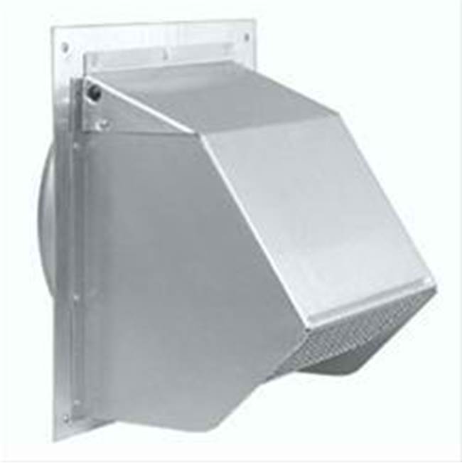BEST Range Hoods Aluminum fresh air inlet wall cap for 6'' round duct