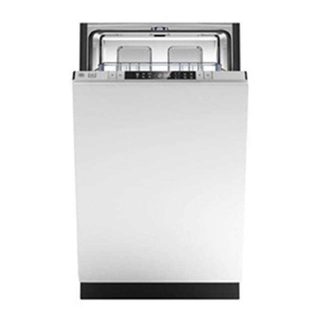 Bertazzoni Integrated Dishwasher with 2 Racks, 18'' W, 8 Place Settings, Panel Ready, ADA Compliant