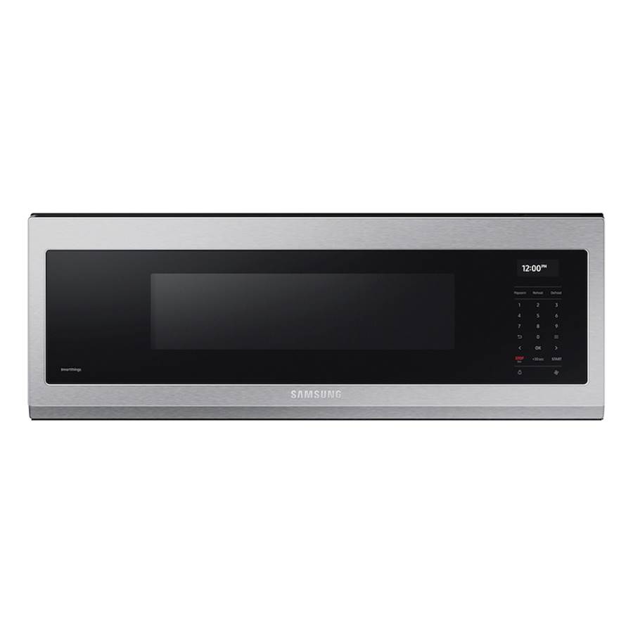 Samsung Smart OTR with Wi-Fi, Voice Control and Superior Hood Performance and Power, Stainless Steel, 1.1 cu-ft