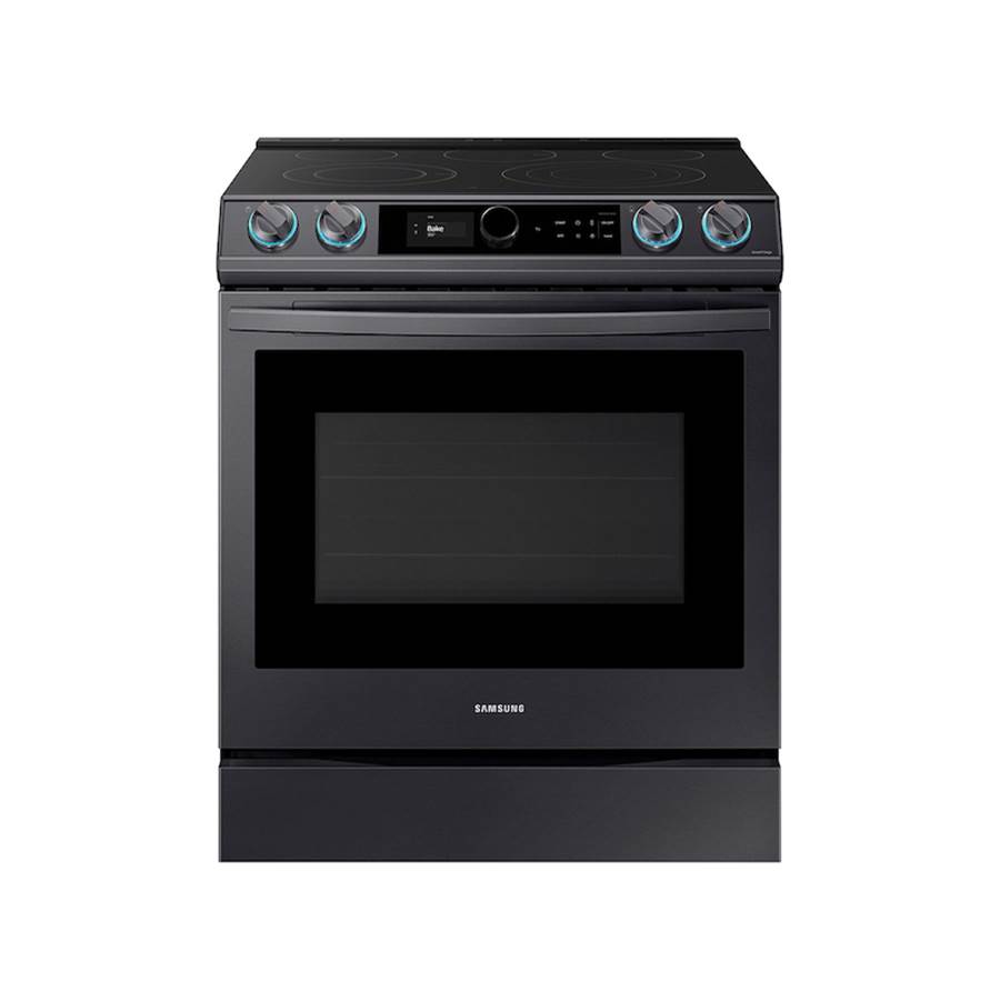 Samsung Electric Slide-In with Smart Dial and Air Fry, 6.3 cu-ft
