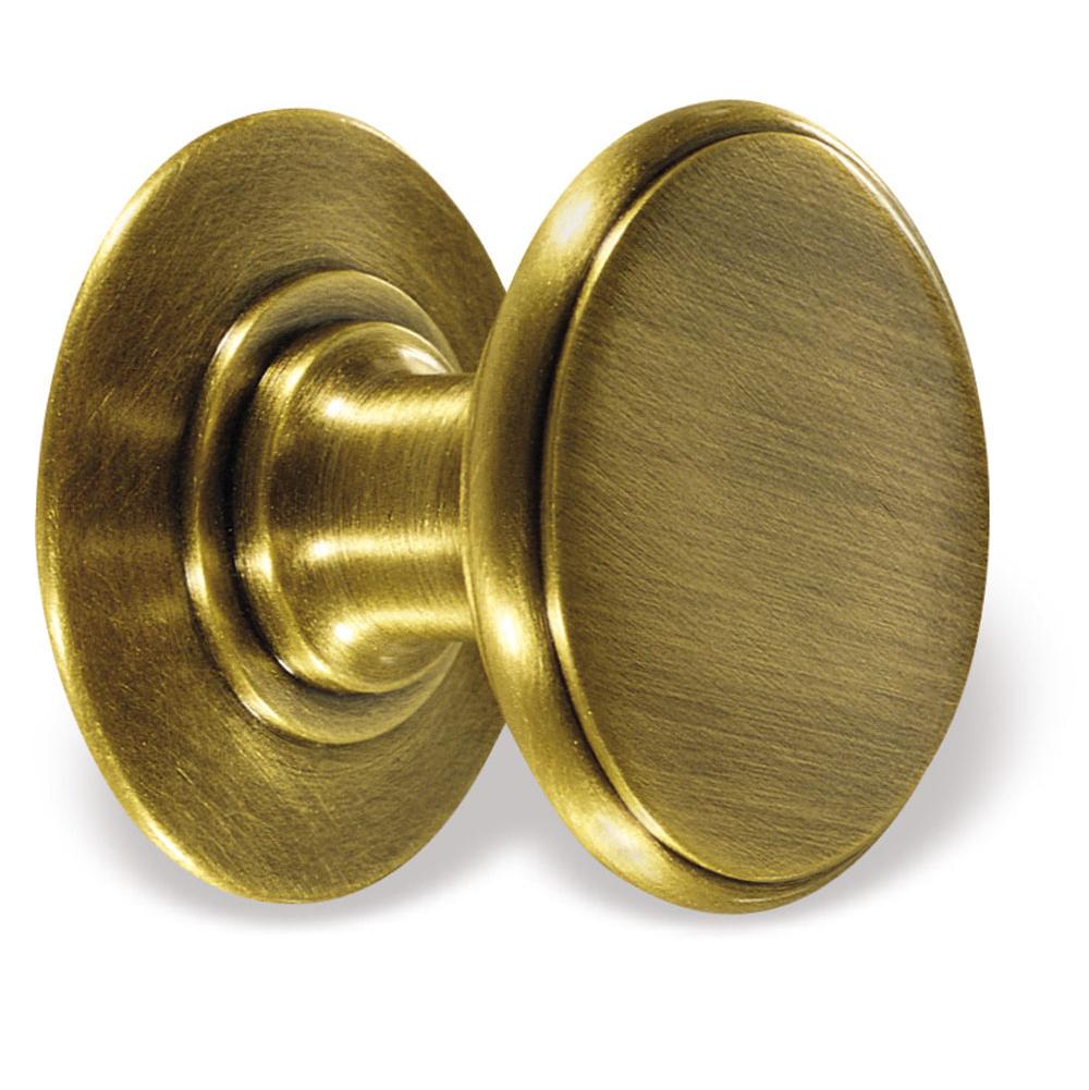 Colonial Bronze T Cabinet Knob Hand Finished in Distressed Pewter