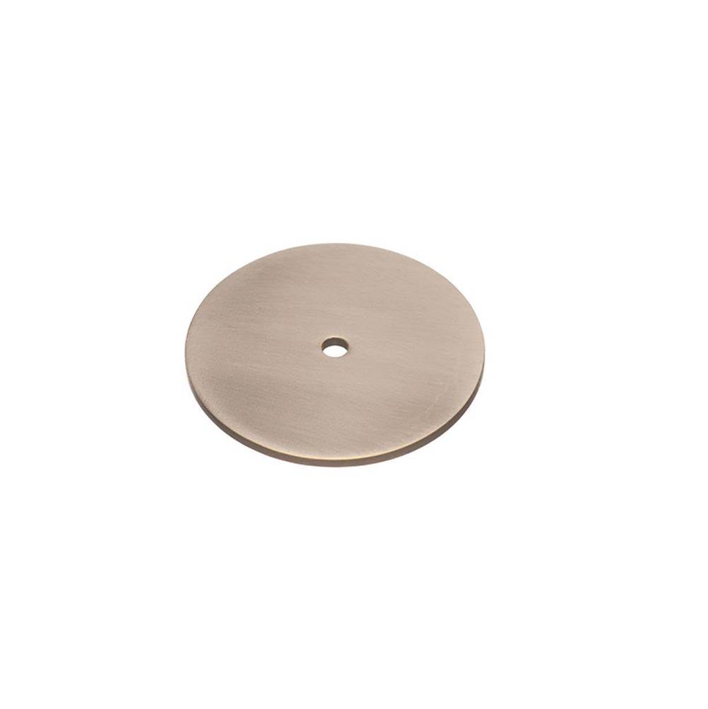 Colonial Bronze Back Plate Hand Finished in Satin Nickel