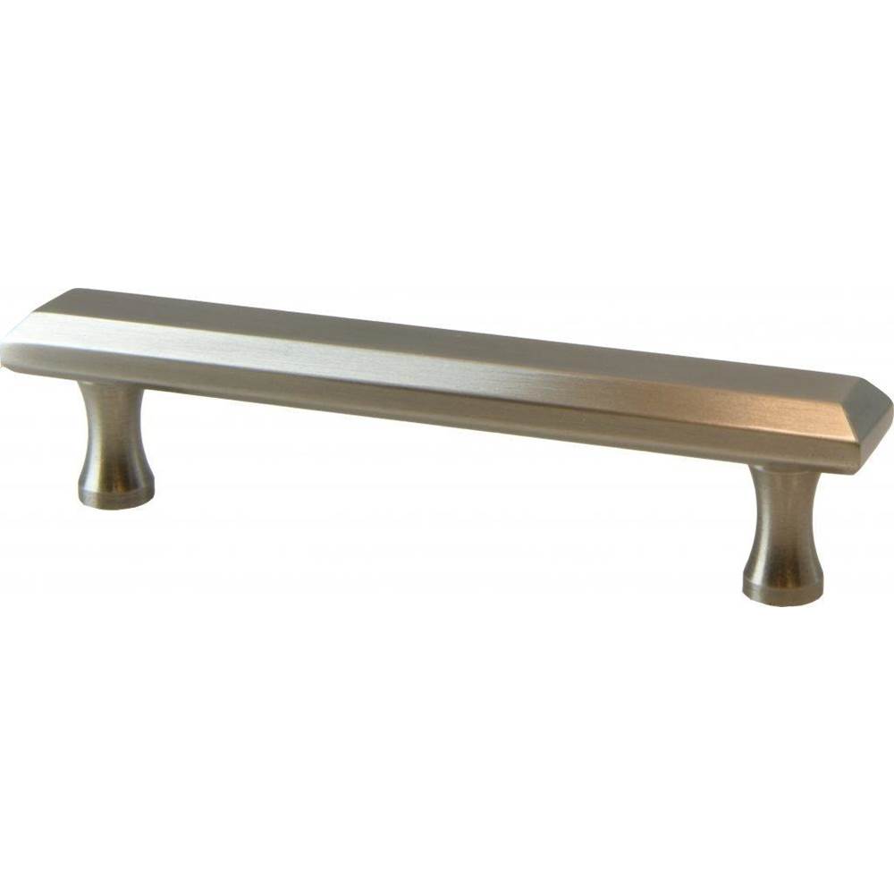 Colonial Bronze Cabinet Pull Hand Finished in Antique Satin Brass