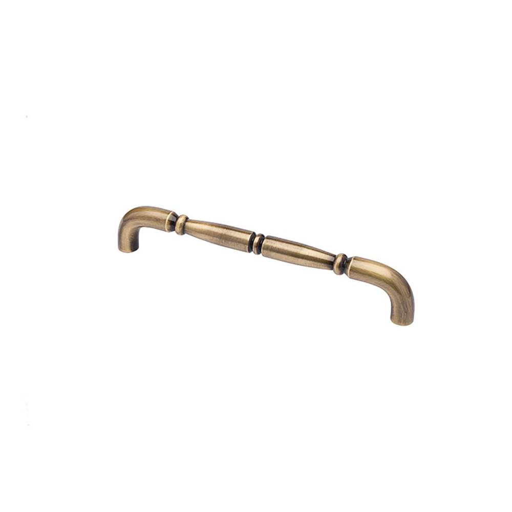 Colonial Bronze Cabinet, Appliance, Door and Shower Pull Hand Finished in Polished Brass