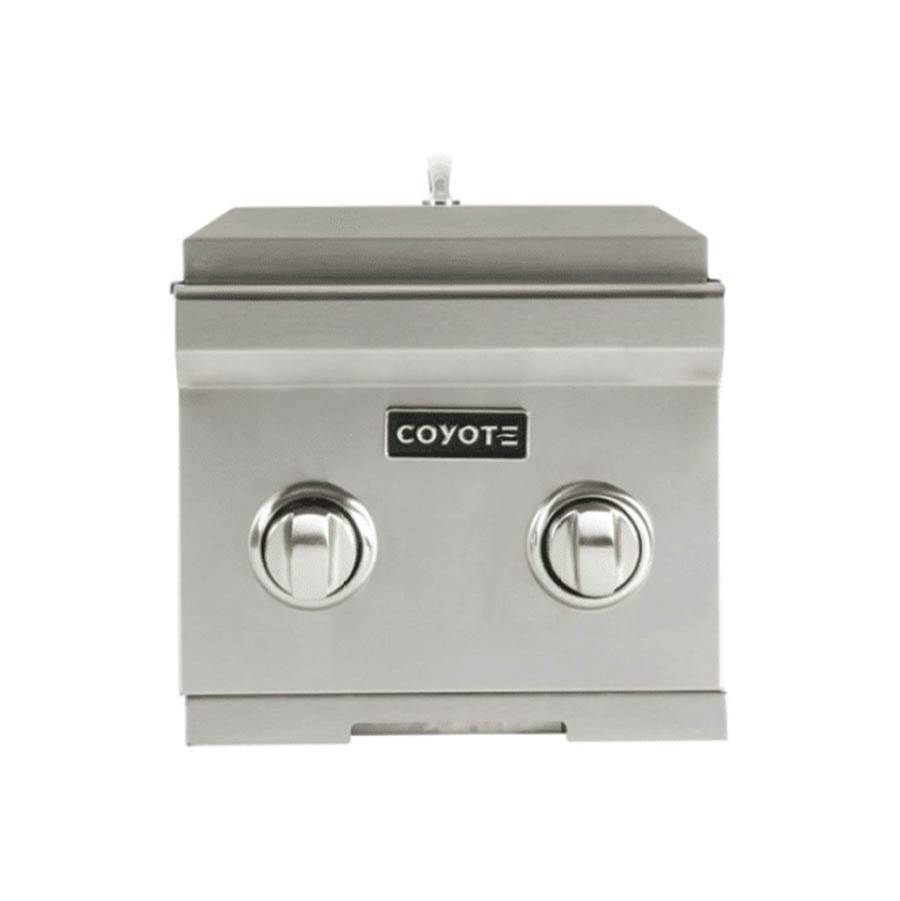 Coyote Outdoor Living Coyote Double Side Burner; Natural Gas
