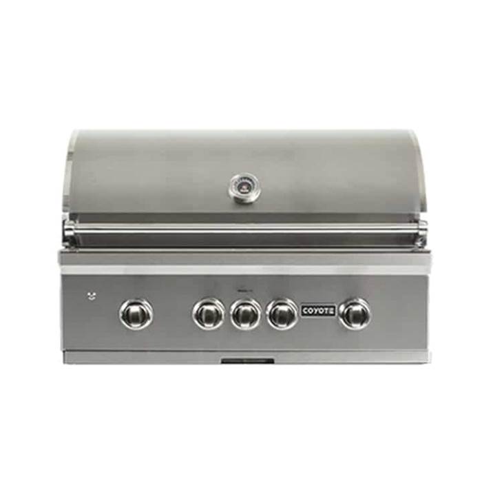Coyote Outdoor Living Coyote 36'' Grill; LED Lights; Infinity Burners; Ceramic Heat Grids, Natl Gas