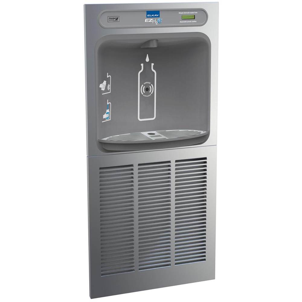 Elkay ezH2O In-Wall Bottle Filling Station with Mounting Frame, Non-Filtered Refrigerated Stainless
