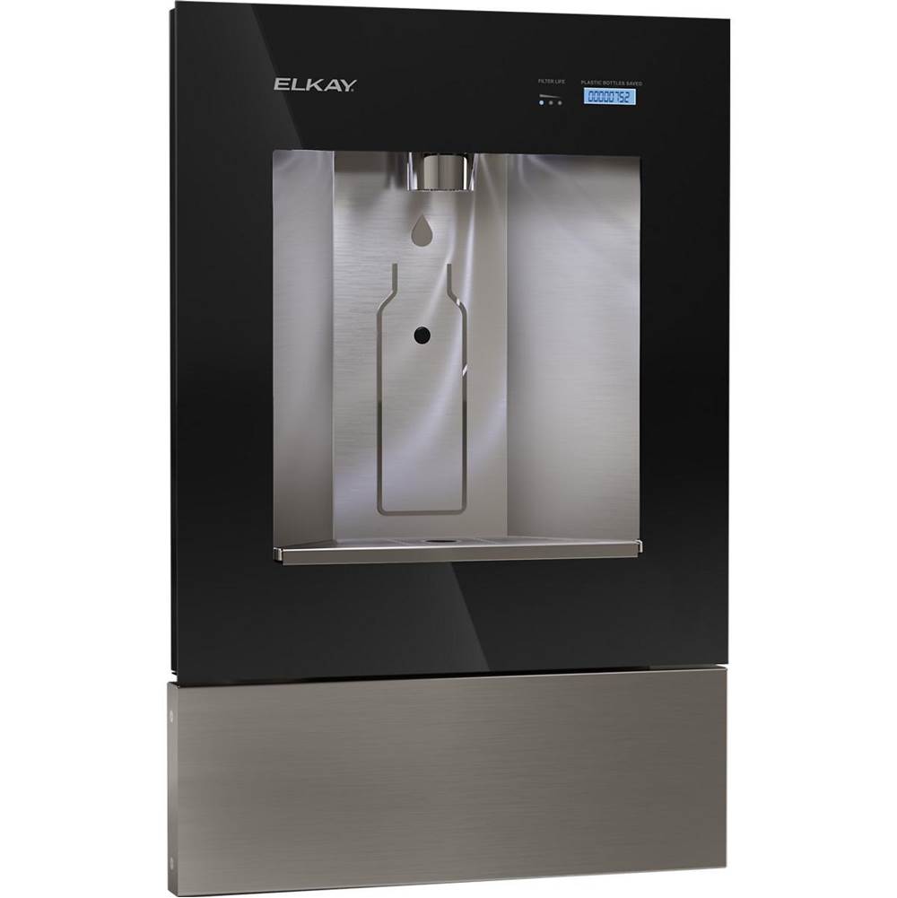 Elkay ezH2O Liv Built-in Filtered Water Dispenser, Non-refrigerated, Midnight