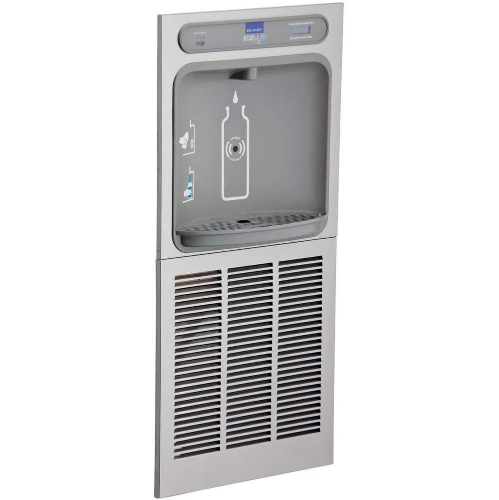 Elkay ezH2O In-Wall Bottle Filling Station with Mounting Frame, Filtered Refrigerated Stainless