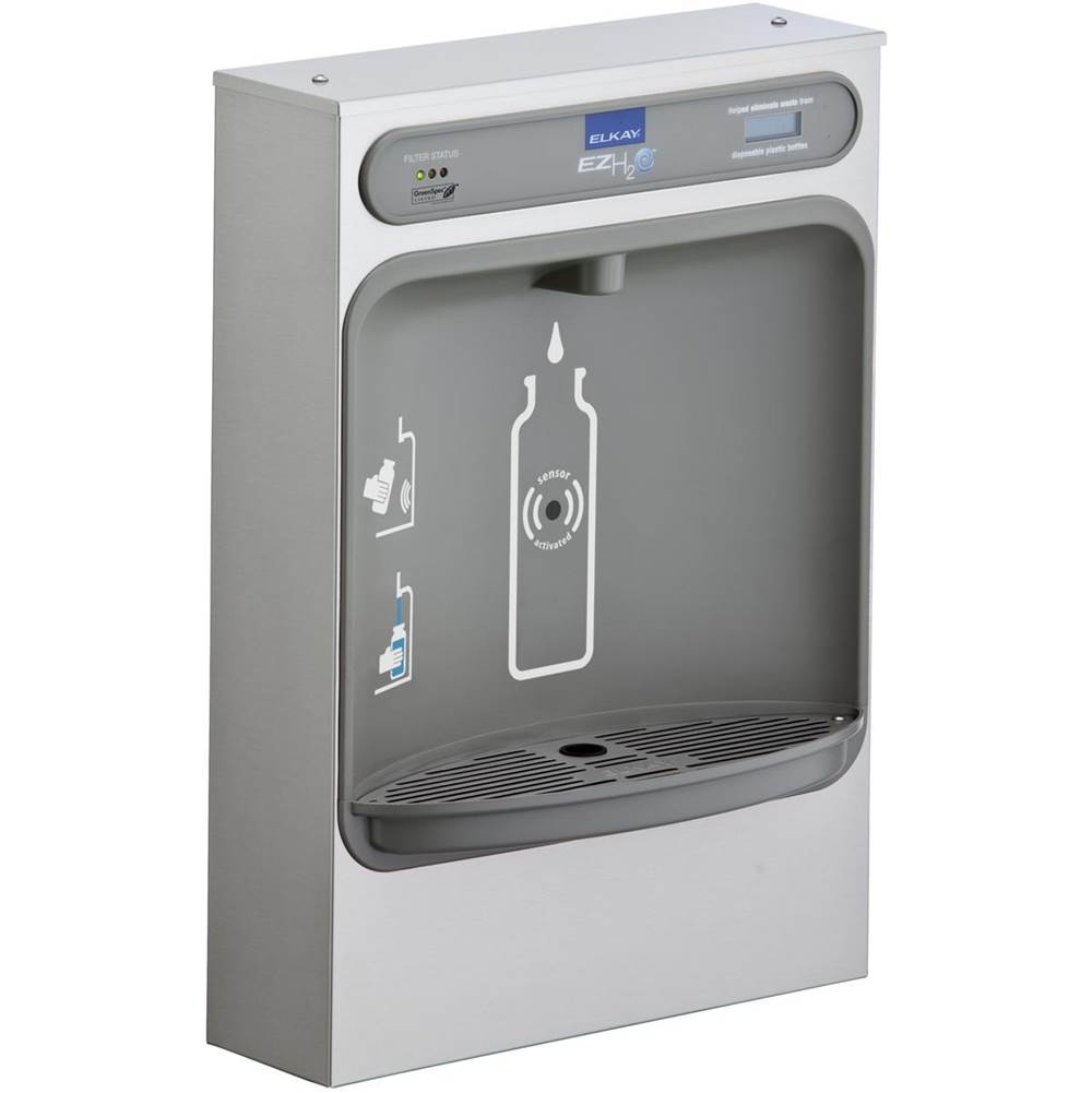 Elkay ezH2O Bottle Filling Station Surface Mount, Filtered Non-Refrigerated Stainless