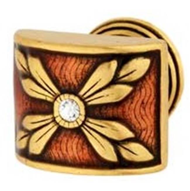Emenee Faberge Parasol Handle Knob, Russian Gold