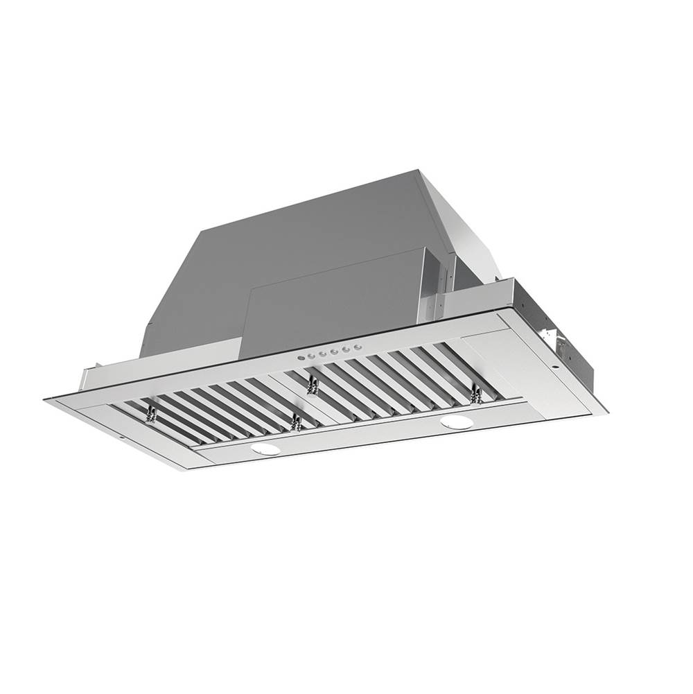 Faber Pro Series Insert Hood with 600, 395 or 295 cfm VAM Blower, 35'' W