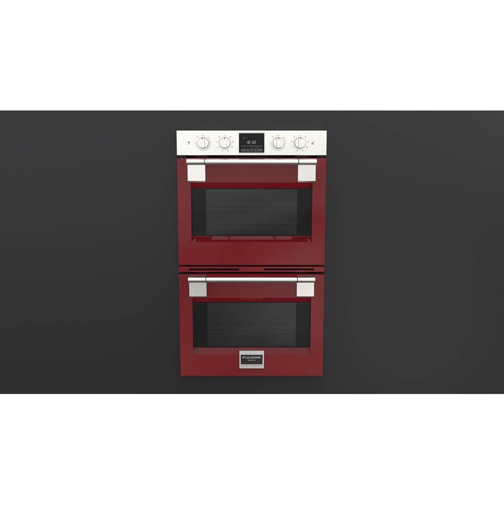 Fulgor Milano 30'' Pro Upper Door Color Kit (No Badge) For Double Wall Oven - Red - Must Be Used In Combination With Pdrkit30Rd (Toe Kick Is Not Used)