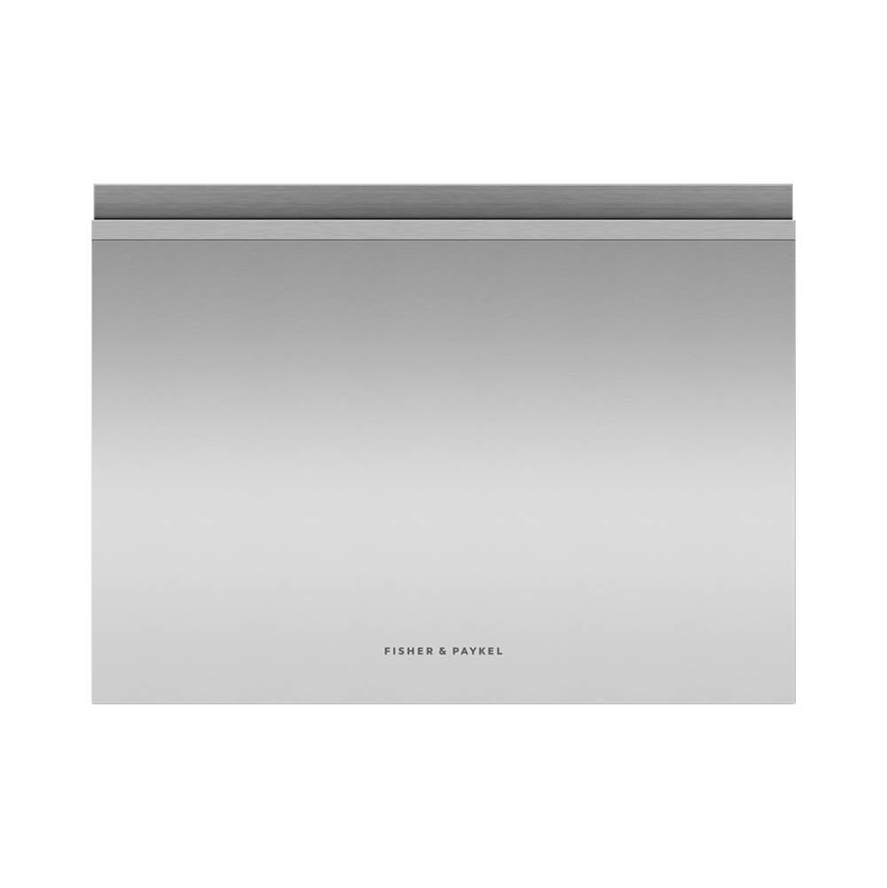 Fisher & Paykel Stainless Steel, Tall, 7 place settings, Recessed Handle, Water Softener