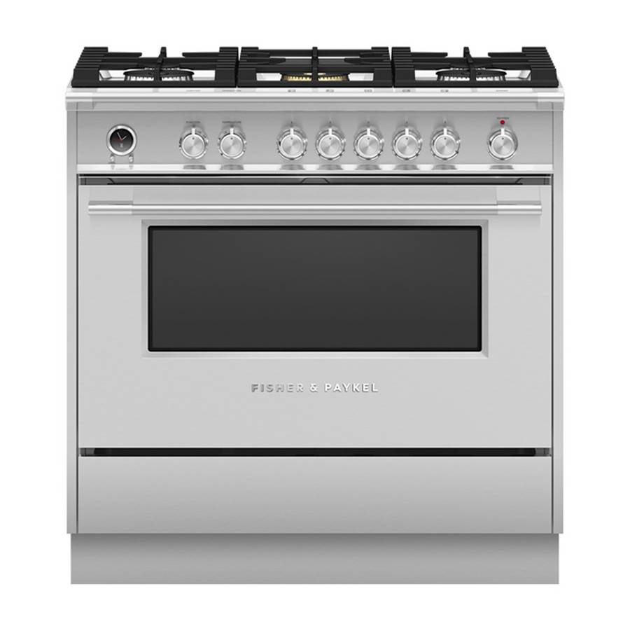 Fisher & Paykel 36'' Kickplate for Classic & Contemporary Ranges, Stainless Steel