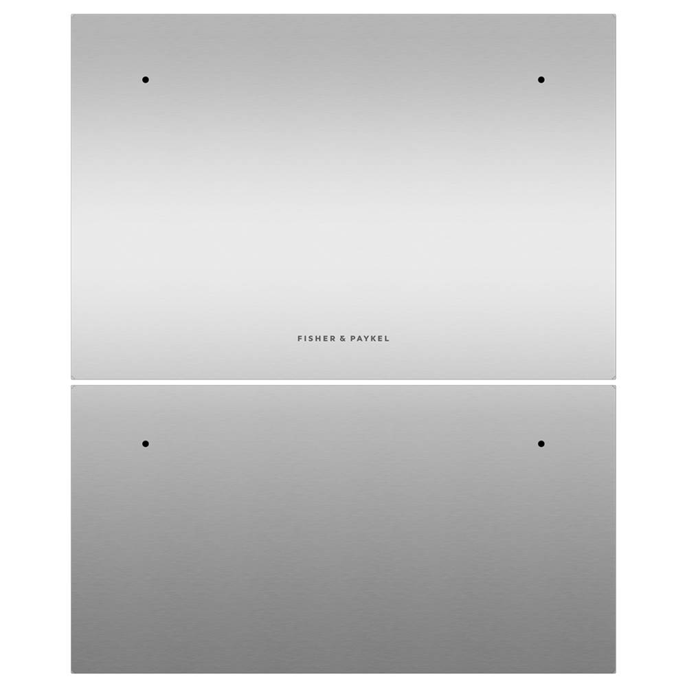 Fisher & Paykel Stainless Steel Accessory Door for Double, Panel Ready, No Handles Included