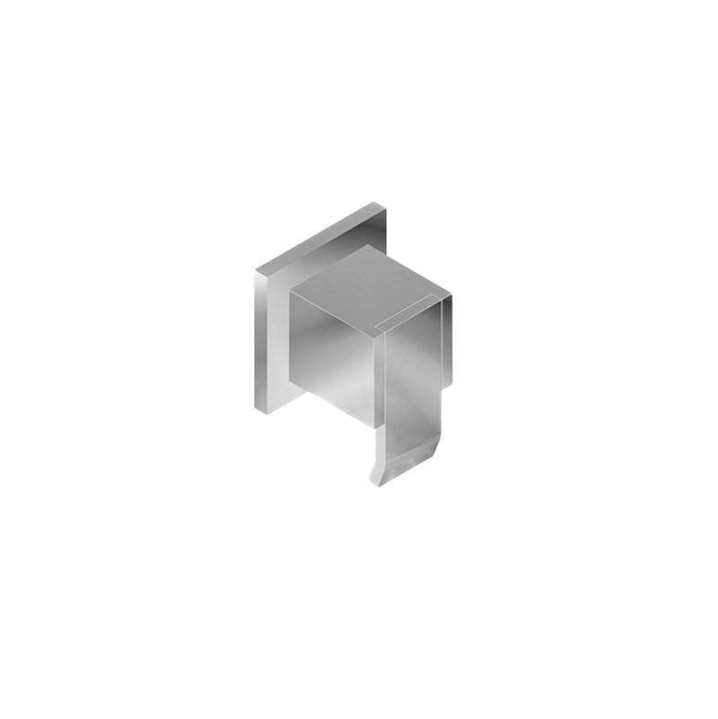 Graff M-Series Square Three-Way Diverter Valve Trim Plate w/Qubic Handle