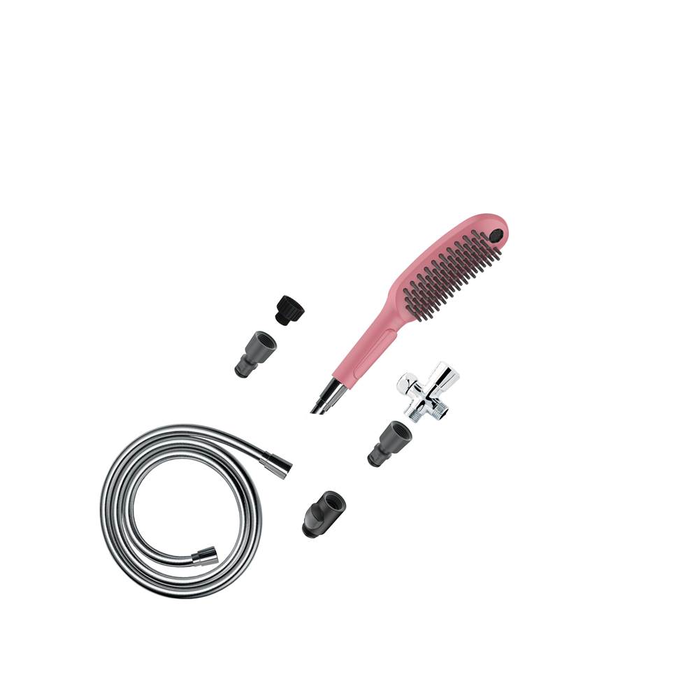 Hansgrohe Dog Shower Dog Shower Bundle, 3-Spray, 1.75 GPM in Pink