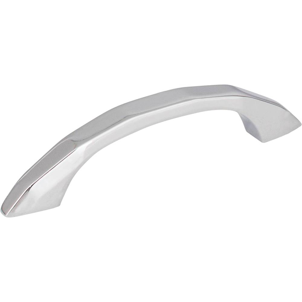 Hardware Resources 3'' Center-to-Center Polished Chrome Arched Geometric Drake Cabinet Pull