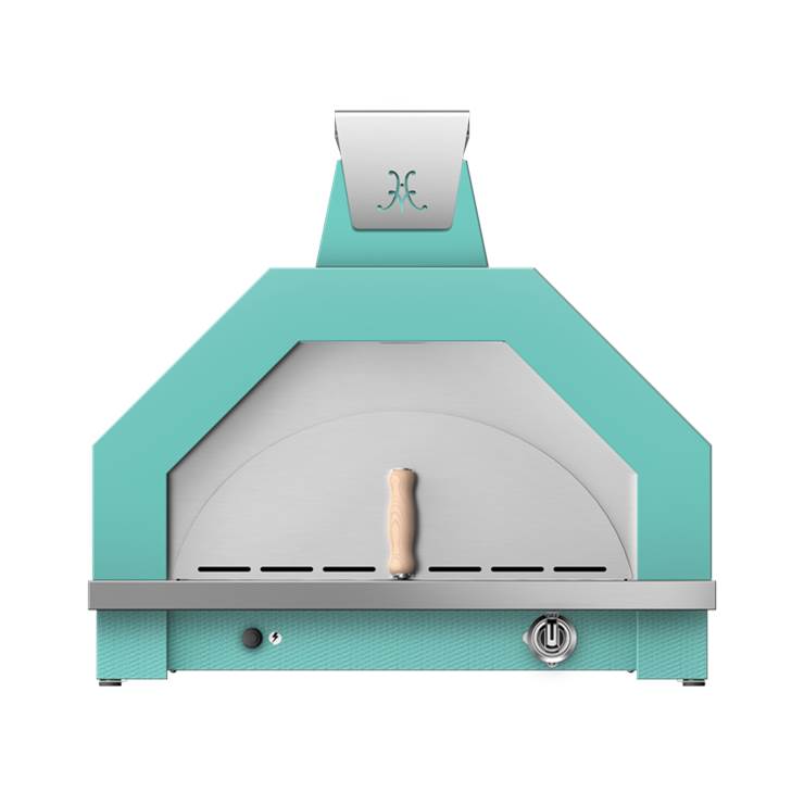 Hestan Pizza Oven Colored Flue Kit contains Colored Flue / Front Frame/Control Panel, Lighting Assy and Wire Harness