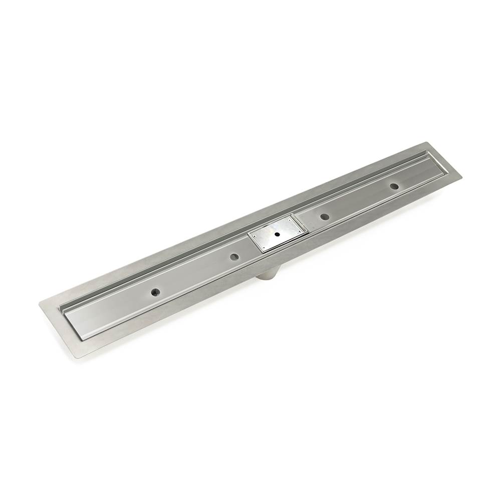 Infinity Drain 42'' Slot Drain Complete Kit for FF Series in Satin Stainless