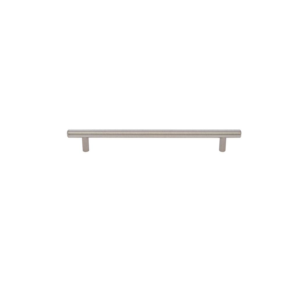 JVJ Hardware Palermo Collection Stainless Steel Finish 192 mmc/c (241 mm OA) Bar Pull, Composition Steel
