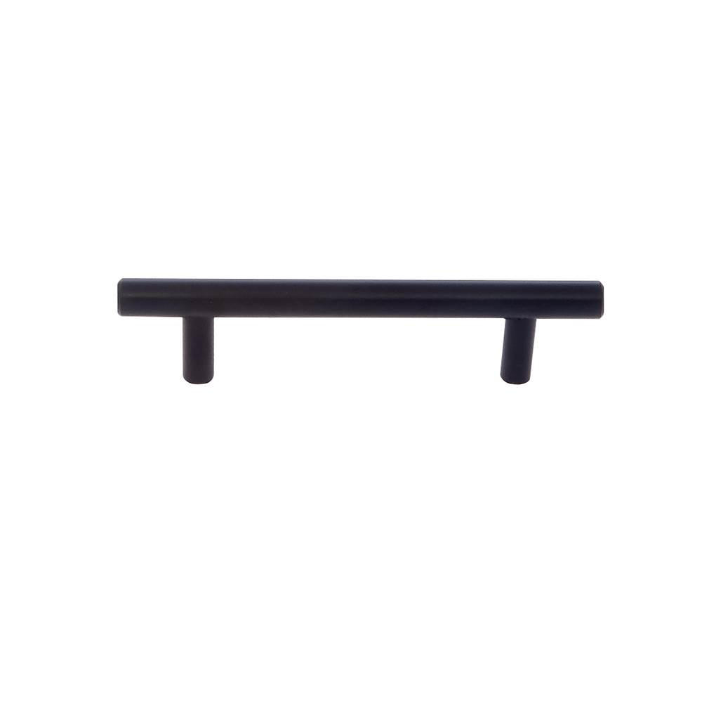 JVJ Hardware Palermo Collection Oil Rubbed Bronze Finish 96 mm c/c (144mm OA) Bar Pull, Composition Steel