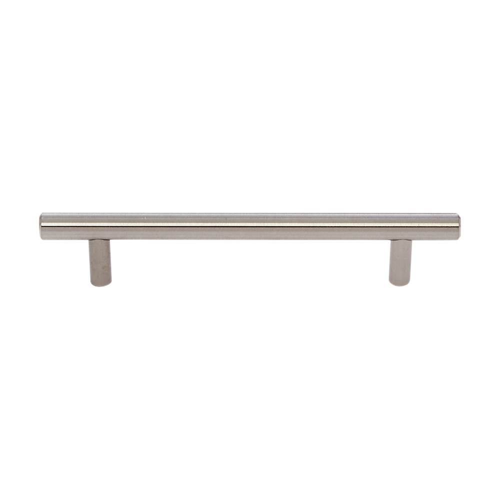 JVJ Hardware Palermo Collection Stainless Steel Finish 128 mm c/c (178mm OA) Bar Pull, Composition Steel