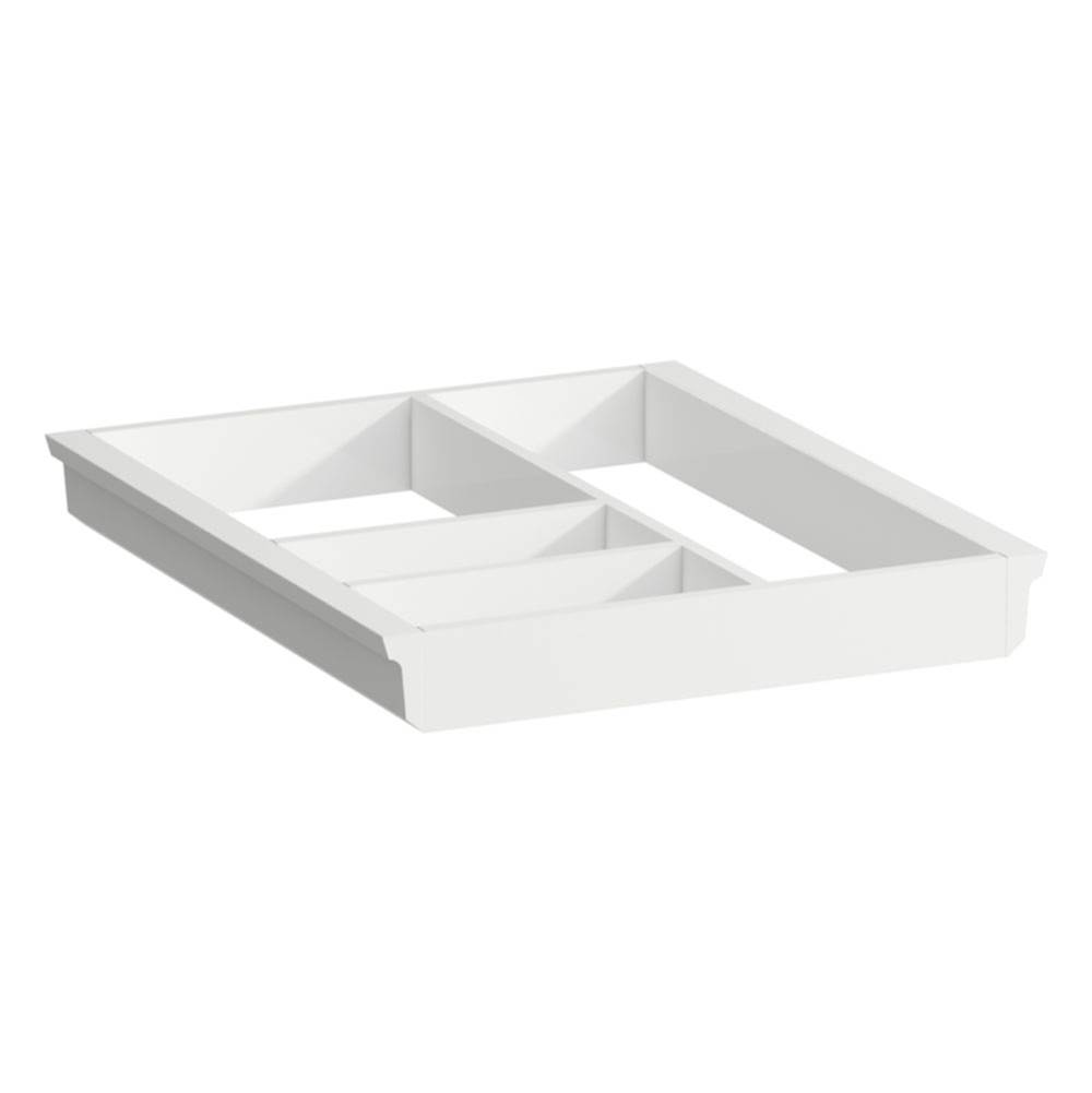Laufen Organizer ''big'', for drawer element and trolley, painted matte white