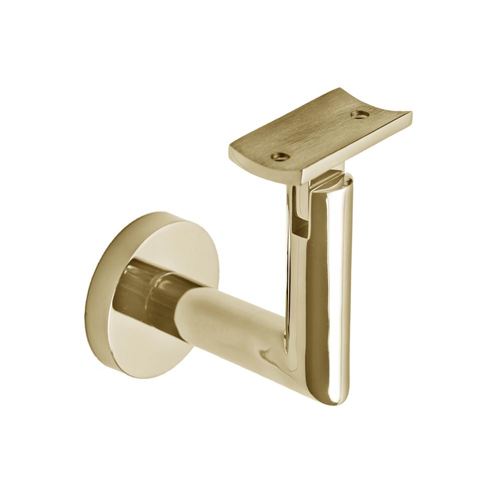 Linnea Handrail Bracket Surface Mounting , Titanium Gold