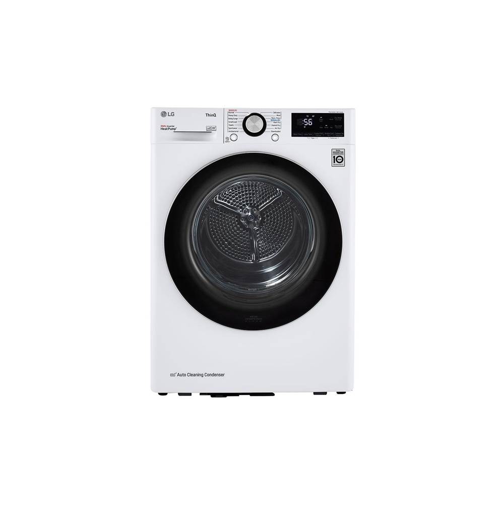 LG Appliances 4.2 cu.ft. 24'' Compact Front LED Display with Dial-A-Cycle, Winkle Care, Ventless condensing system, White