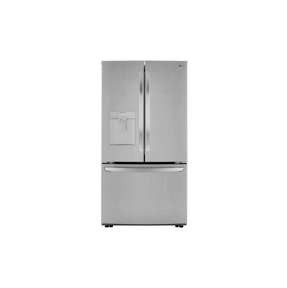 LG Appliances 29 cu.ft.  3 Door Refrigerator, Water Only Dispenser, Stainless Steel