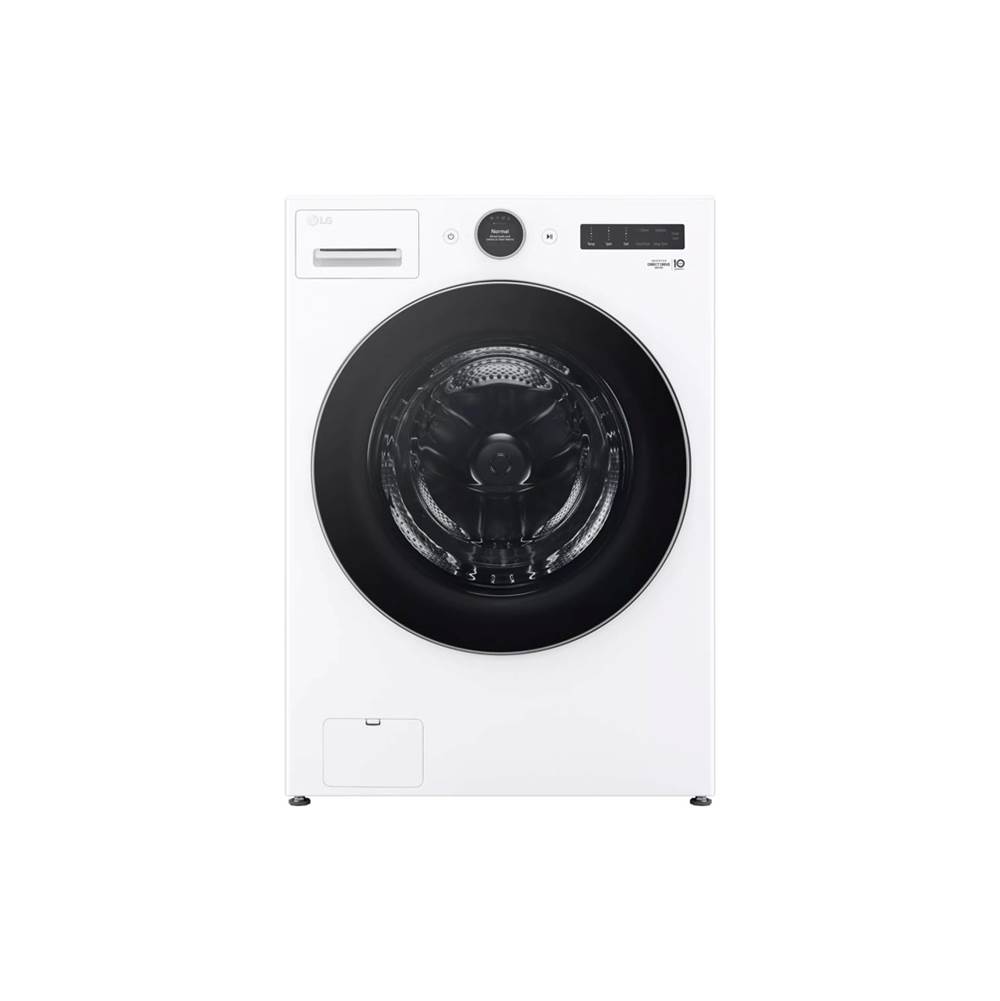 LG Appliances 4.5 cu.ft. Ultra Large Capacity Front Load Washer with AIDD, TurboWash, Steam and Wi-FiConnectivity, White