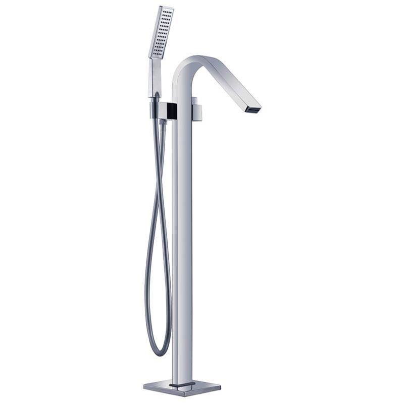 Maidstone Contemporary Freestanding Faucet - Waterfall