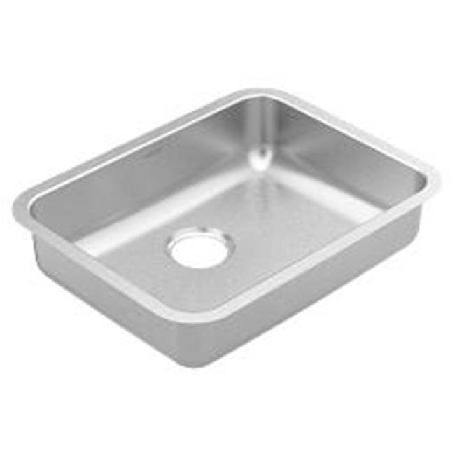 Moen Stainless steel 18 gauge single bowl sink