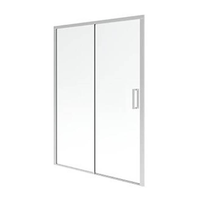 Neptune Entrepreneur SELLA 60 6mm sliding shower door, Chrome/Clear