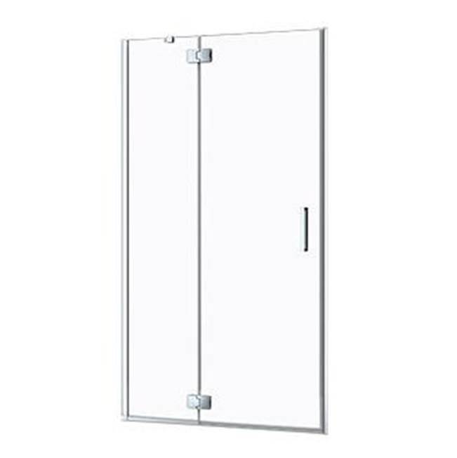 Neptune Entrepreneur AZELIA 60 Pivoting Shower Door, Chrome/Clear
