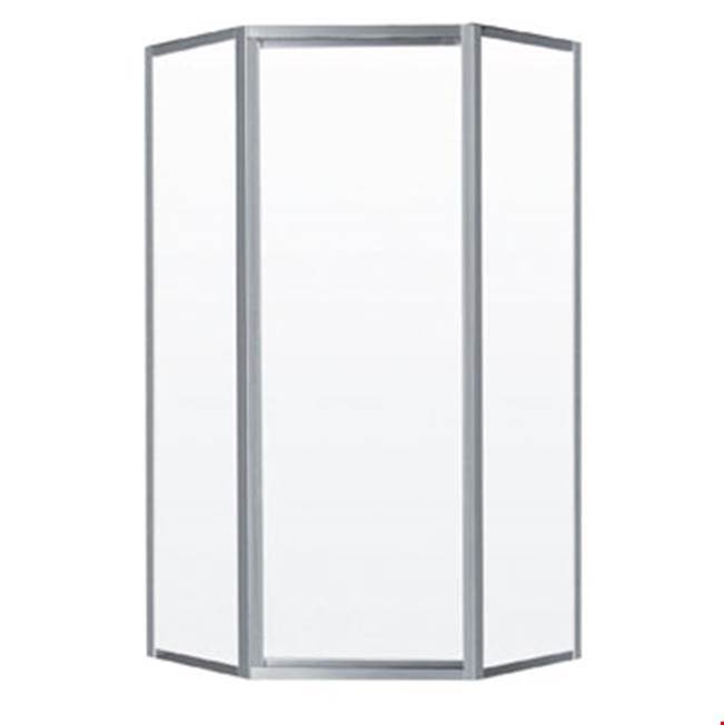 Neptune Entrepreneur OVADA 38 Shower door, Pivot, Chrome/Clear